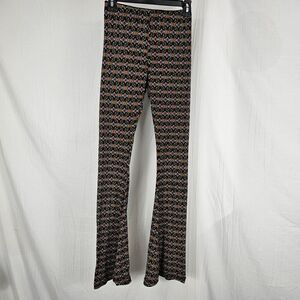 Show Me Your Mumu Women's Size Small Boho Bam Bam Bells Printed Black Multi
